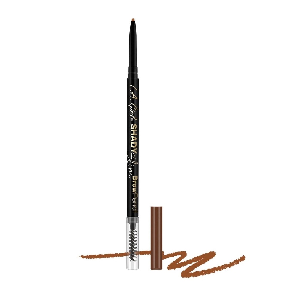 L.A. Girl Auburn Shady Slim Brow Pencil- red brown, precision tip, cruelty free